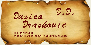 Dušica Drašković vizit kartica